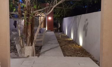 Casa con alberca y estacionamiento de 1 planta, barrio san Cristóbal, Mérida