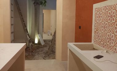 Casa con alberca y estacionamiento de 1 planta, barrio san Cristóbal, Mérida