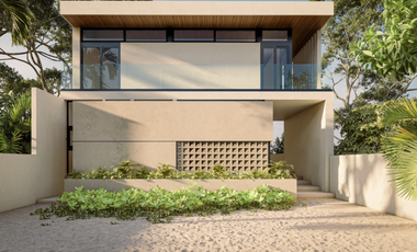 Casa en preventa frente al mar en  san benito merida yucatan