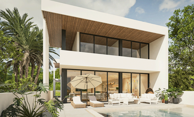 Casa en preventa frente al mar en  san benito merida yucatan