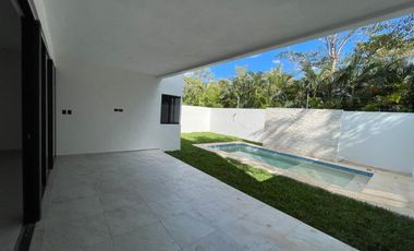 casa para estrenar en privada parque natura con amenidades