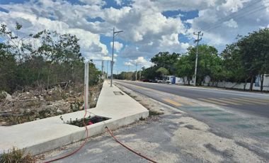 Terreno comercial oportunidad sobre avenida en esquina