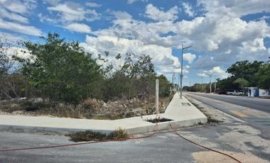 Terreno comercial oportunidad sobre avenida en esquina