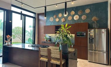 casa de una planta con gran terreno en venta en gertrudis copo merida yucatan