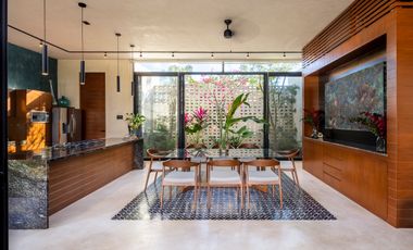 casa de una planta con gran terreno en venta en gertrudis copo merida yucatan