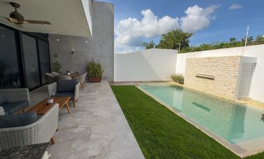 Casa 3 recámaras| al norte de Mérida | dentro de privada