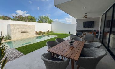 Casa 3 recámaras| al norte de Mérida | dentro de privada