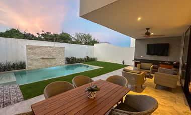 Casa 3 recámaras| al norte de Mérida | dentro de privada