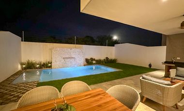 Casa 3 recámaras| al norte de Mérida | dentro de privada