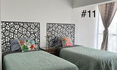 Habitación doble amueblada para estudiantes en Huentitán, cerca del CUAAD