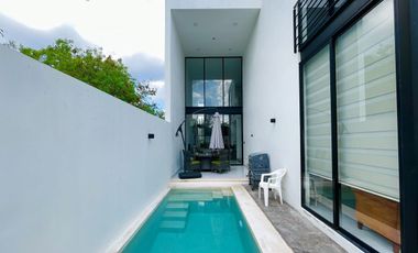 CASA EN VENTA CON 3 RECÁMARAS, ALBERCA Y EQUIPAMIENTO EN DZITYÁ, MÉRIDA.