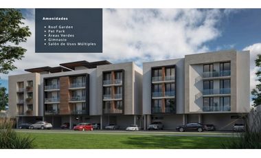 Departamento En Pre Venta Cerca De La UDLAP, Carcaña