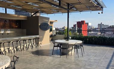 MODERNO DEPARTAMENTO AMUEBLADO EN RENTA EN EL CORAZÓN DE ROMA NORTE CUAUTHÉMOC
