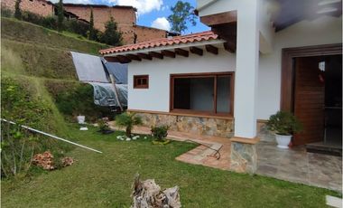 Espectacular casa campestre en venta vía Rionegro a san vicente Ferrer