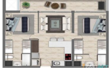 Departamento en Venta en Edificio Claro solar