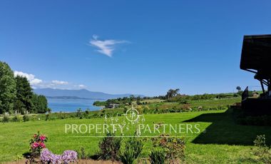 Espectacular casa a pasos del lago Ranco