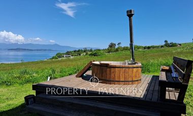 Espectacular casa a pasos del lago Ranco