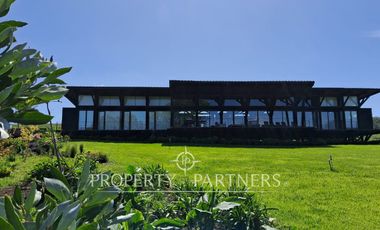 Espectacular casa a pasos del lago Ranco