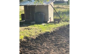 PARCELA DE 6.400 M2  CON CABAÑA