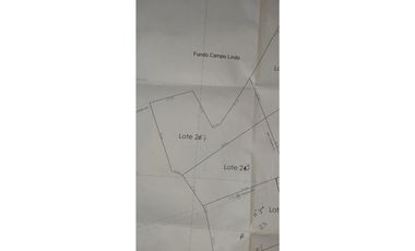 PARCELA DE 6.400 M2  CON CABAÑA