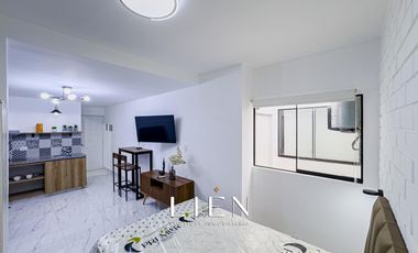 Alquiler de departamento de 1 habitación amoblado con modernos acabados a 1 cuadra de la USMP