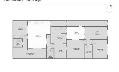 Casa multifamiliar en venta de 6 ambientes con Patio, Terraza y Quincho con parrilla