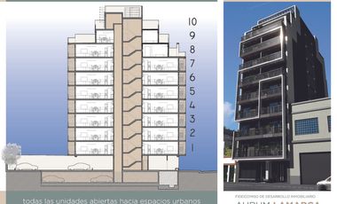 Venta - Departamento en pozo  - 2 Ambiente c/balcón - Villa Santa Rita
