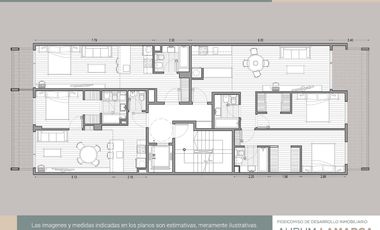 Venta - Departamento en pozo  - 2 Ambiente c/balcón - Villa Santa Rita