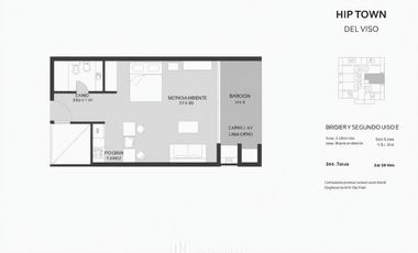 Venta - Departamento - Monoambiente - Pilar - Parrilla - Pileta - Cochera