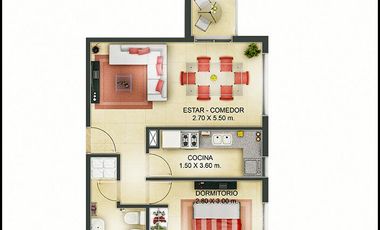 Departamento - Nueva Cordoba