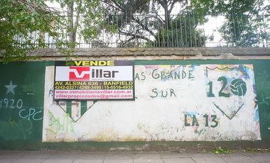 Terreno Ideal emprendimiento R2 en Banfield Este