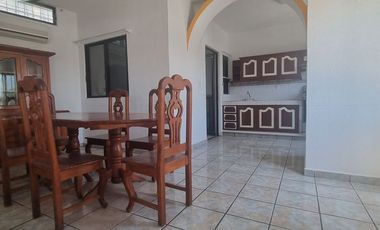 Departamento amueblado de 2 recámaras en zona centro