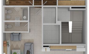 VENTA DEPARTAMENTO 2 AMB 99 M2 LANUS