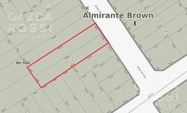 Terreno en venta en Almirante Brown