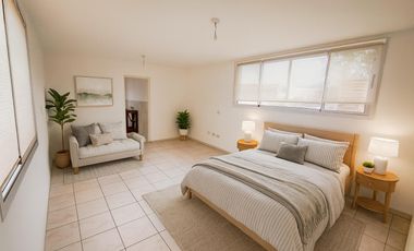 ALQUILER  HERMOSA CASA AMPLIO JARDIN 2 DORM ANTONIO SOBRAL 336  Bº LOS ROBLES  CÓRDOBA