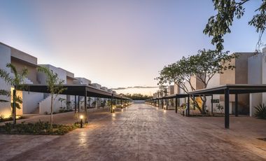 Venta Departamento en Conkal Merida en Privada con amenidades.