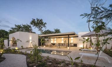 Venta Departamento en Conkal Merida en Privada con amenidades.