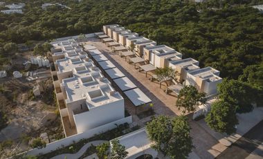Venta Departamento en Conkal Merida en Privada con amenidades.