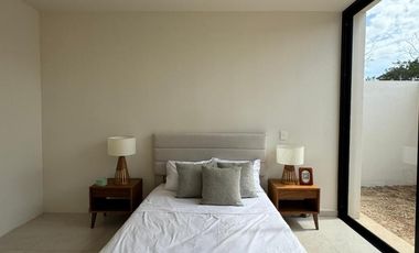 Venta Departamento en Conkal Merida en Privada con amenidades.