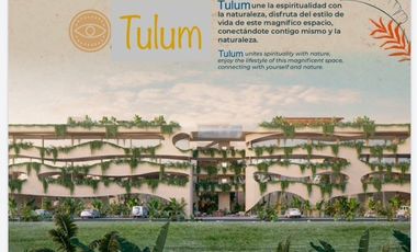 Venta de Departamento P. H., en La Veleta, Tulum, Quintana Roo.