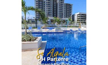PH PARTERRE| PANAMA PACIFICO | SE ALQUILA | AMOBLADO