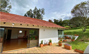 Vendo Casa campestre en Tabio Rio Frio OPORTUNIDAD