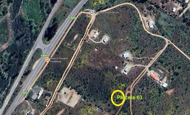 Se vendeParcela con vista en camino a Lagunillas, Casablanca