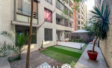 Departamento en arriendo 2 dormitorios 2 baños con patio