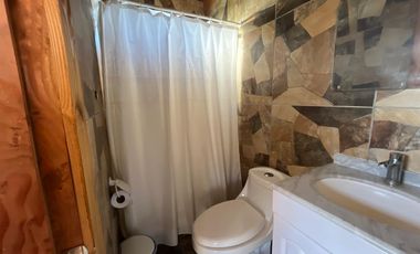 PARCELA CON CASA  PARA VIVIR  3 DORMITORIOS Y 2 BAÑOS