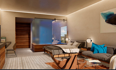 Venta de Departamento P.H. en Tulum, sobre Av. Cobá, Quintana Roo.