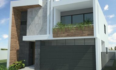 Casa e Venta en Punta Tiburon / Alberca con cascada