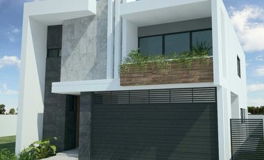 Casa e Venta en Punta Tiburon / Alberca con cascada