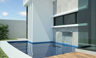 Casa e Venta en Punta Tiburon / Alberca con cascada