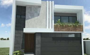 Casa e Venta en Punta Tiburon / Alberca con cascada